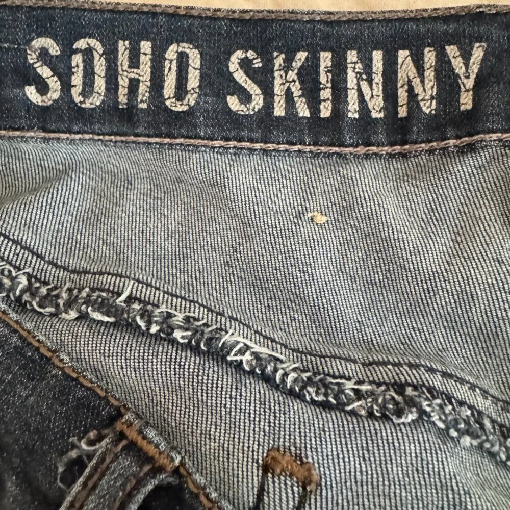DKNY Jeans SOHO Skinny Medium Rinse 5-Pocket Denim Jeans Size  16W